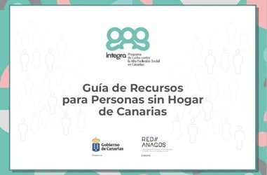 Guía de recursos para personas sin hogar de Canarias