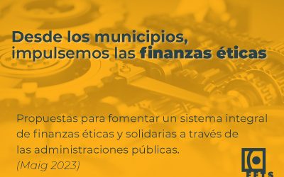 Desde los municipios, impulsemos las finanzas éticas