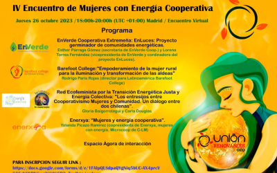IV Encuentro de Mujeres con Energía Cooperativa