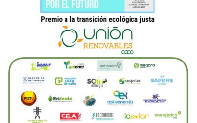 Unión Renovables, 1er premio Activistas para el Futuro