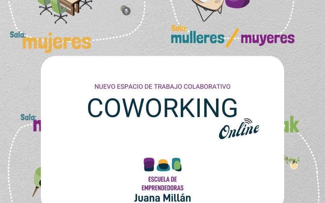 La Escuela Juana Millán abre un coworking en línea