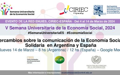 Intercambios sobre la comunicación de la Economía Social y Solidaria en Argentina y España